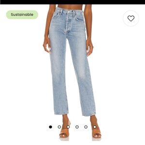 Agolde 90’s Pinch Waist Jeans Size 25